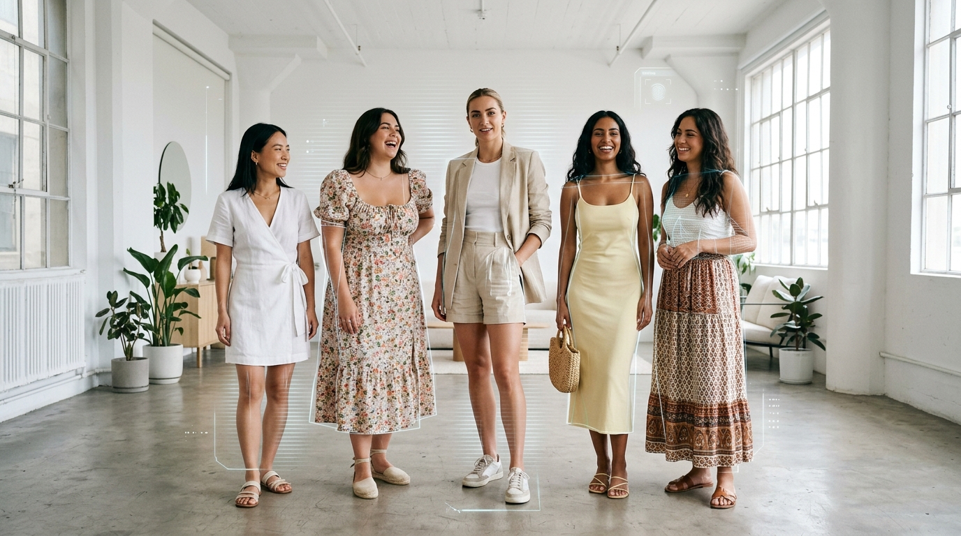 Трендовые образы на лето для разных типов фигур: примерь онлайн